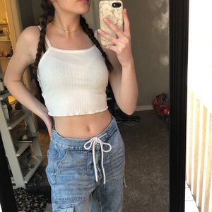 White tank top!